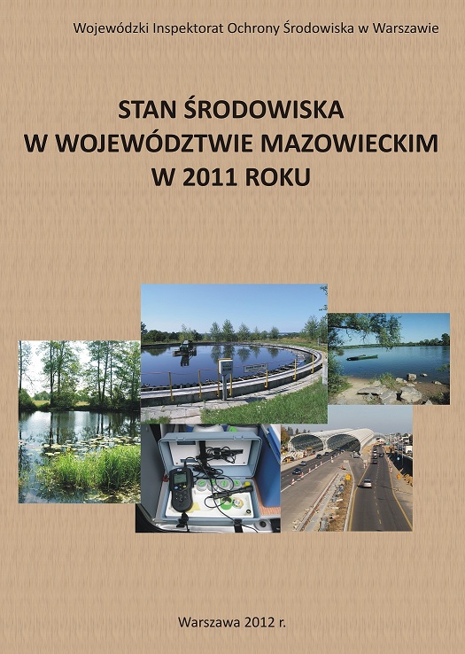 Okładka Stan środowiska w województwie mazowieckim w 2011 roku